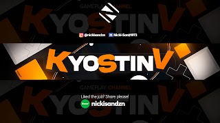 Заставка Ютуб-канала «KyoStinV»