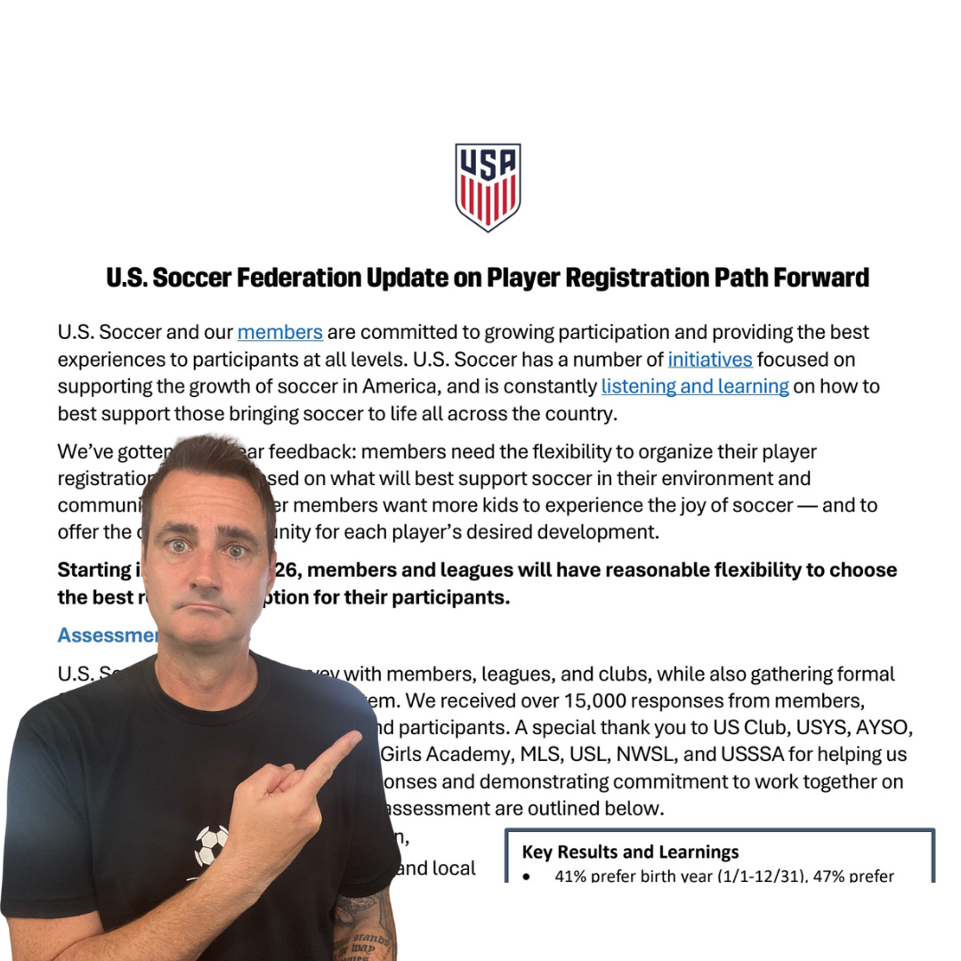 Post from Coach Rory Soccer