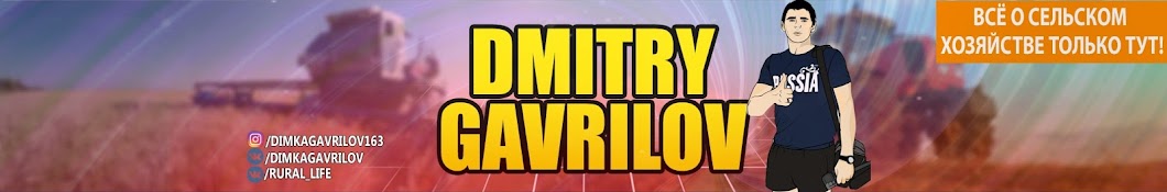 Dmitry Gavrilov YouTube channel avatar