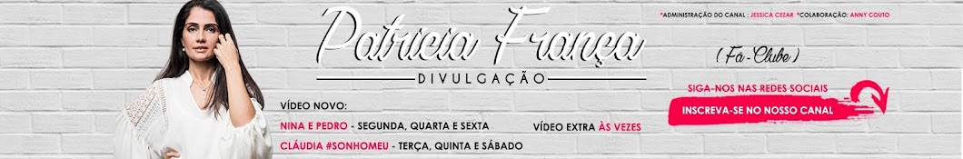 PatrÃ­cia FranÃ§a - DivulgaÃ§Ã£o ইউটিউব চ্যানেল অ্যাভাটার
