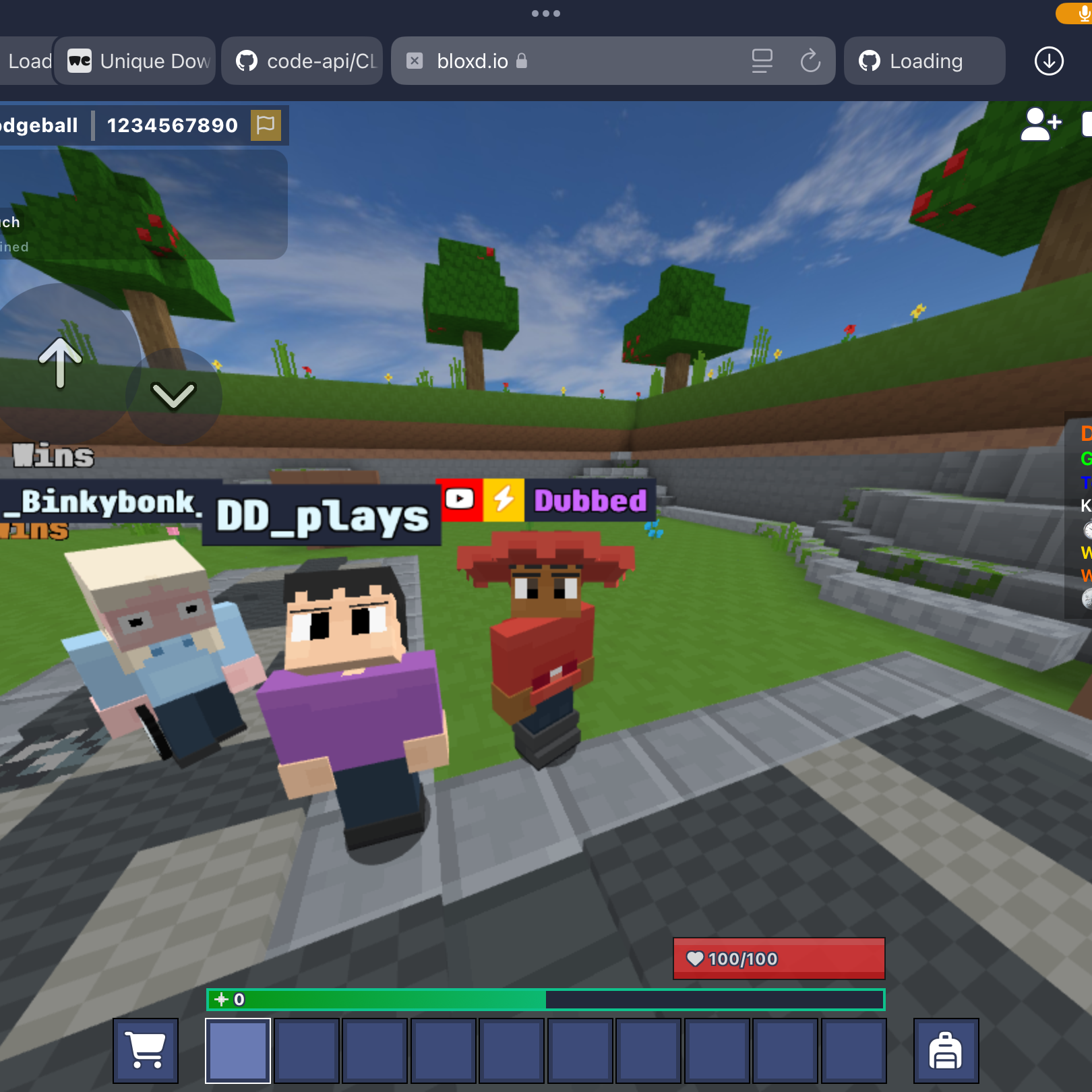 Post from dubbed bloxd
