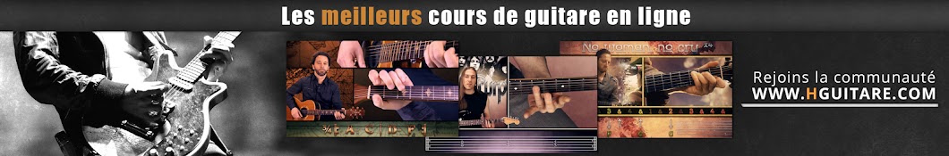 HGuitare - Cours de guitare en ligne YouTube channel avatar