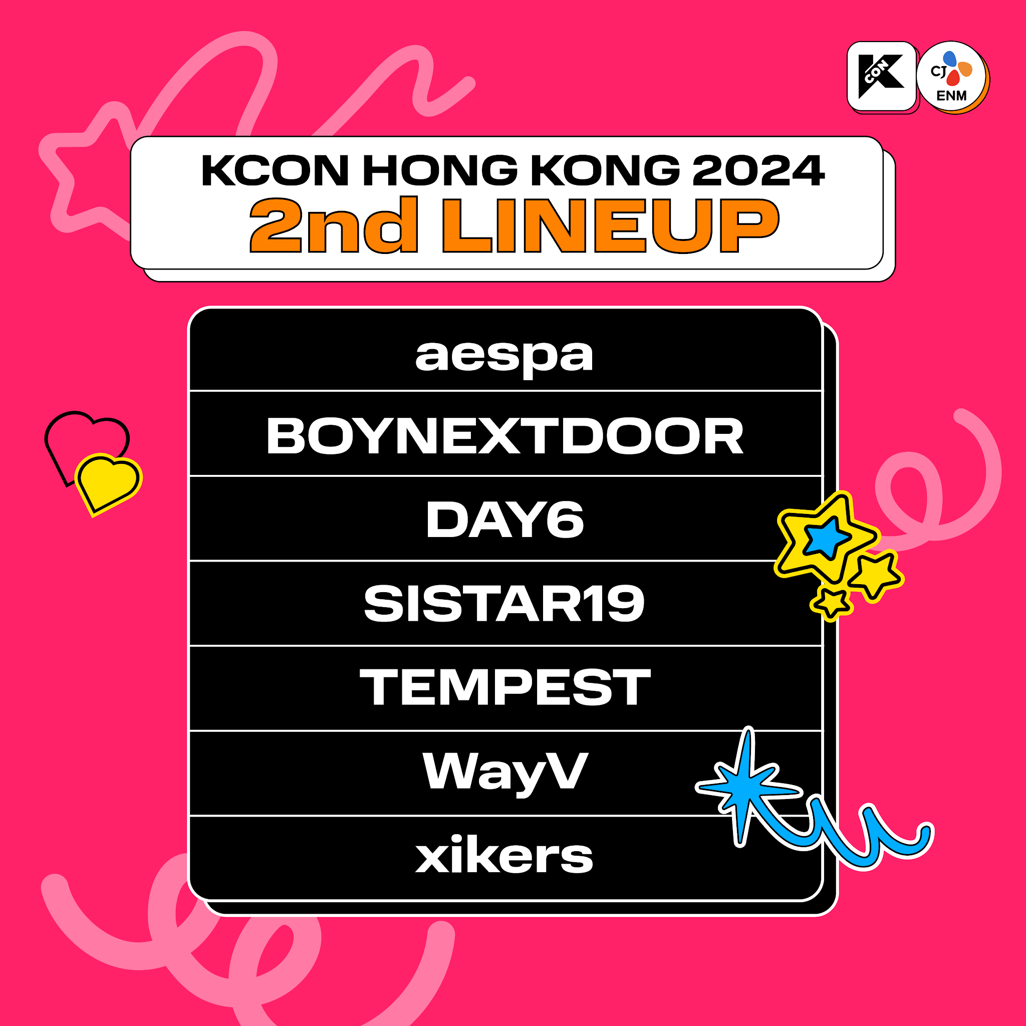 Post from KCON official