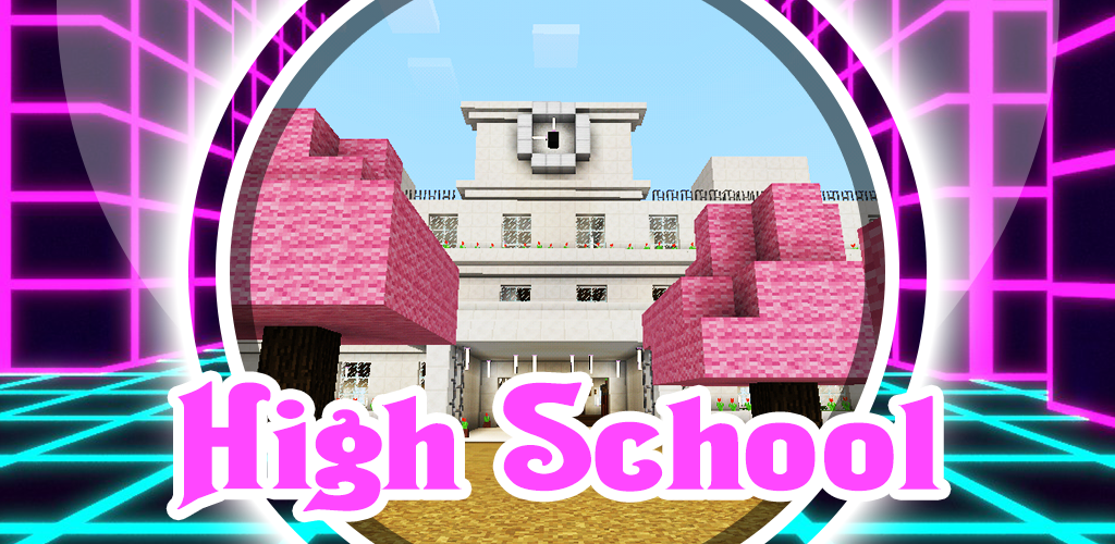 New High School 2018 Adventure Minigame Map Mcpe Apk Download - map of roblox prison life for mcpe for android apk download