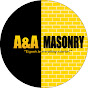 A & A Masonry logo