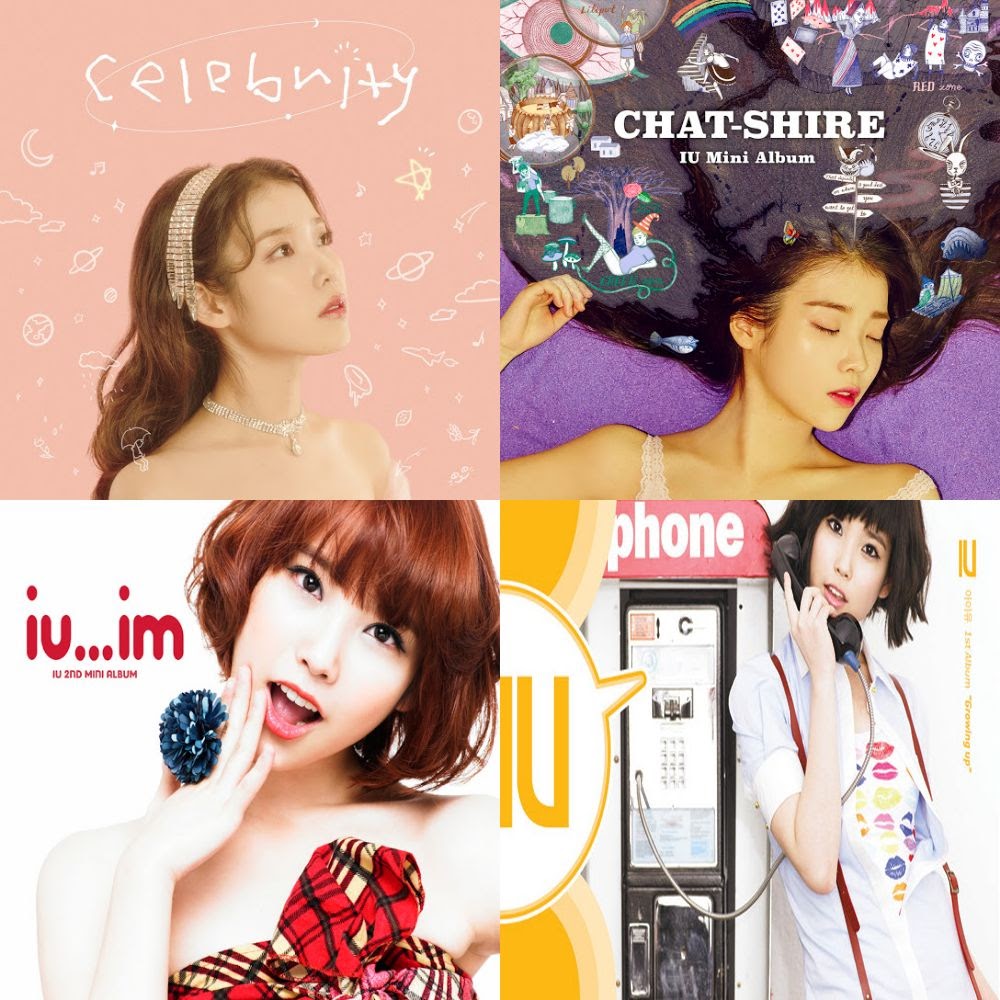 Celebrity + IU songs