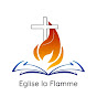Église la flamme  logo