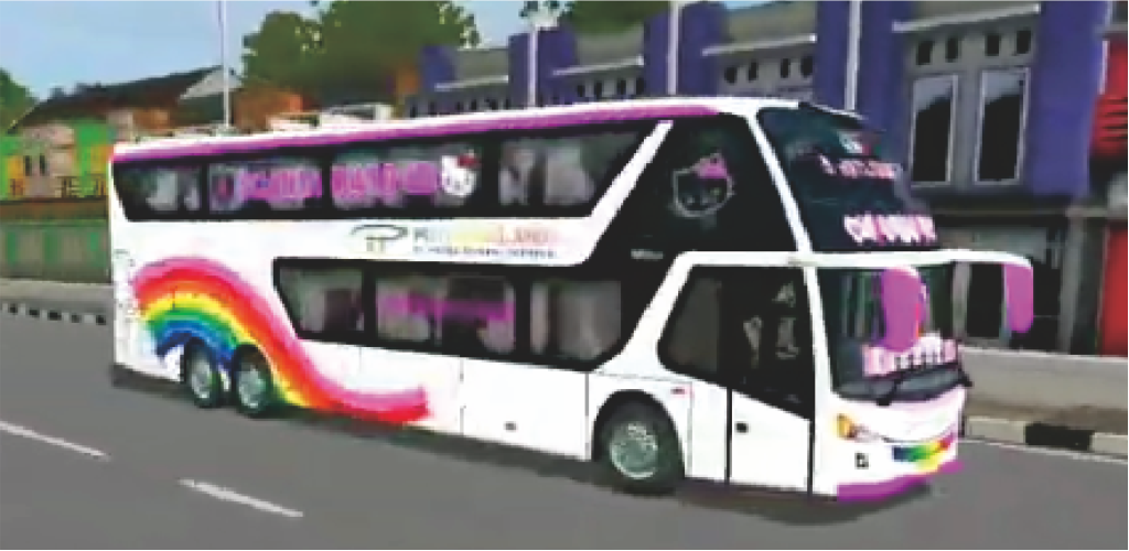 Livery Bussid Putera Pelangi Double Decker Apk For Android Livery Bus Simulator Update