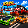 Cars Vs Trains Race Day By @uk4deegames icon
