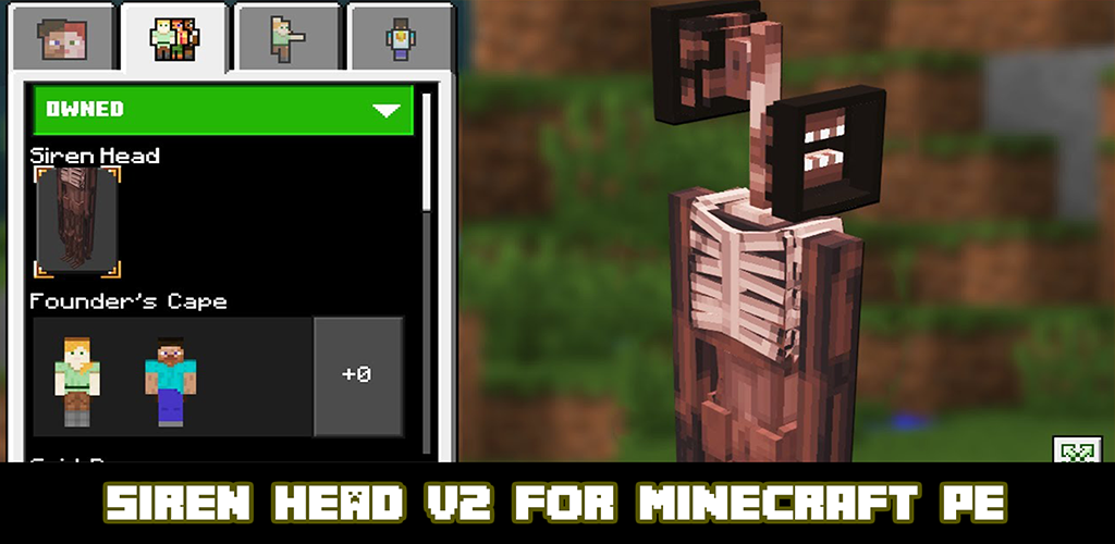 Siren Head V2 Minecraft Apk For Android Suwarni Dev