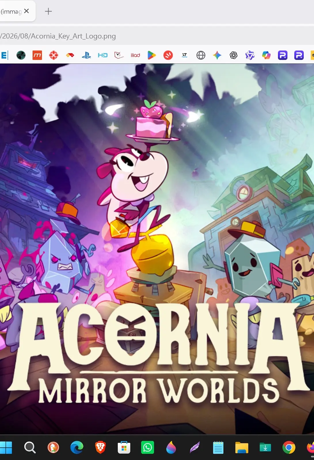Acornia: Mirror Worlds unisce pasticceria e dungeon action nel 2027