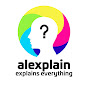 Логотип каналу alexplain