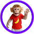 X1gQcaHSAPs-channel-avatar-RooRoo Monkey Arabic - أغاني أطفال
