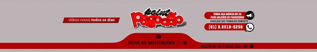 CANAL DO PAGODÃƒO YouTube channel avatar