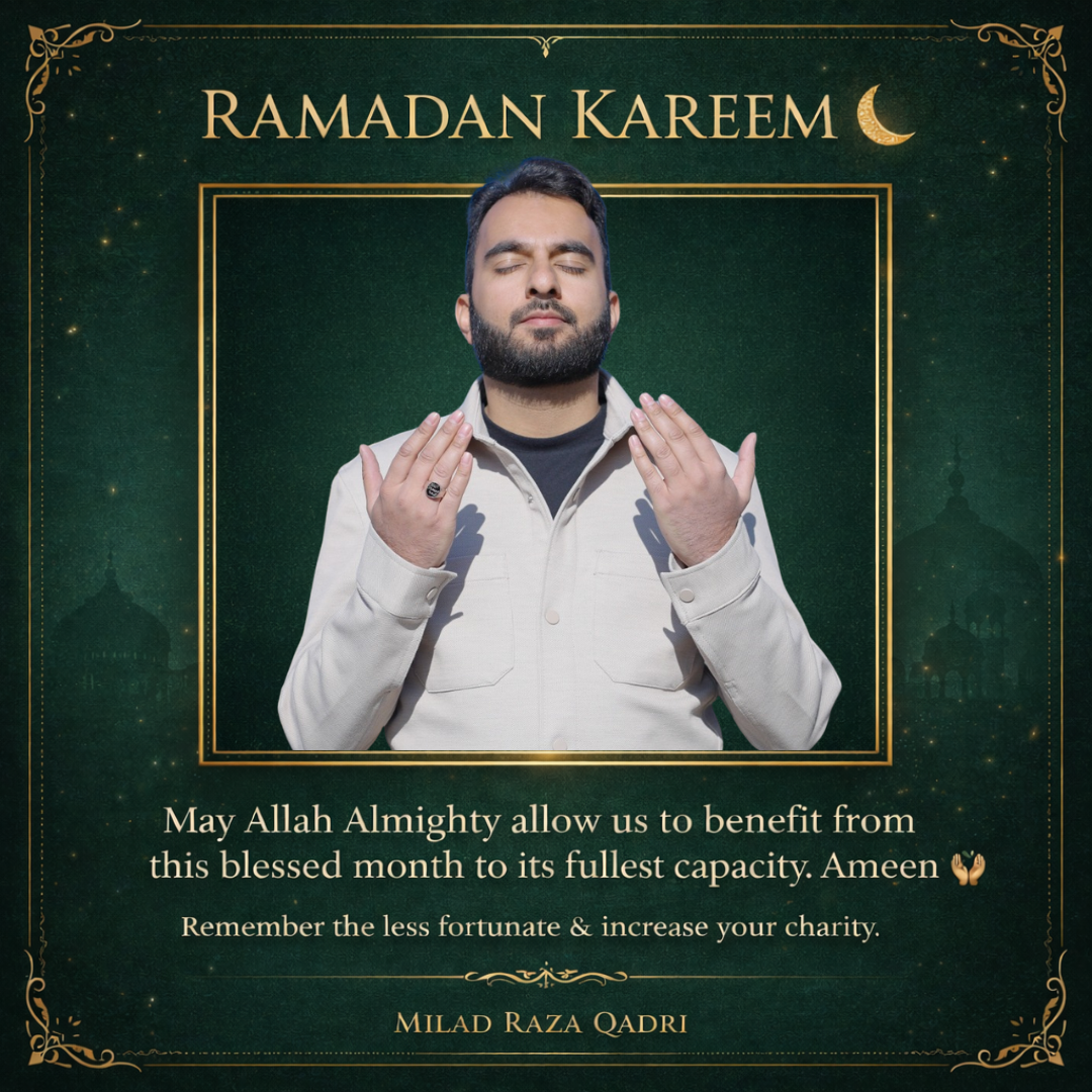 Post from Milad Raza Qadri