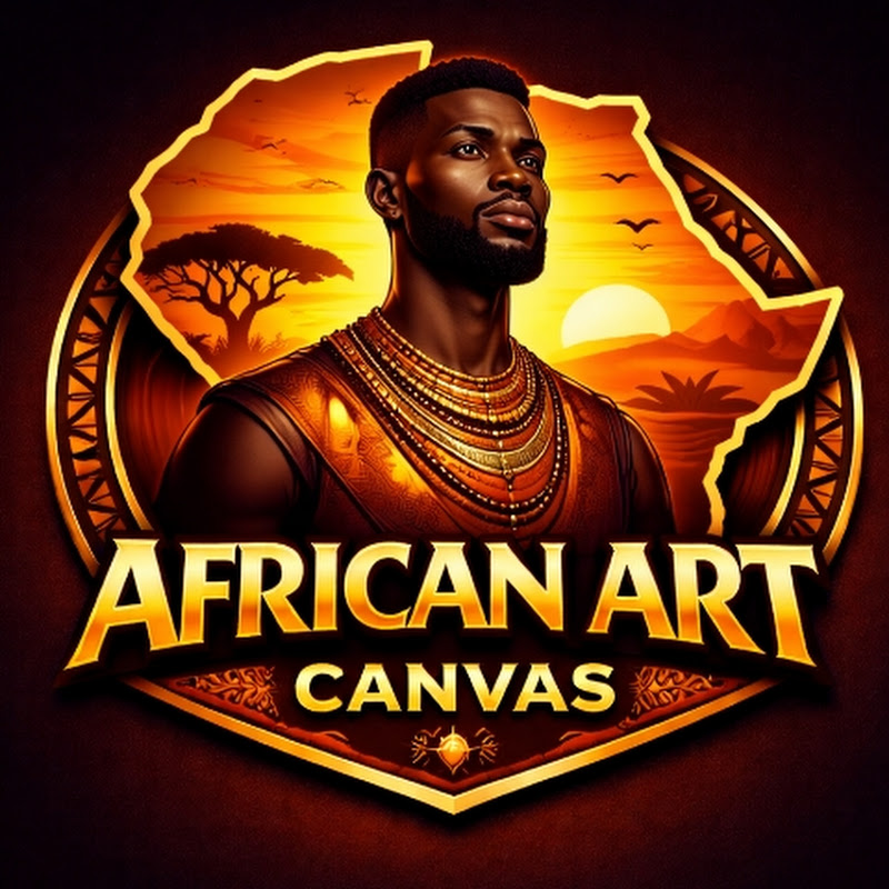 African Art Canvas