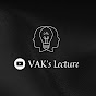VAK's Lecture logo