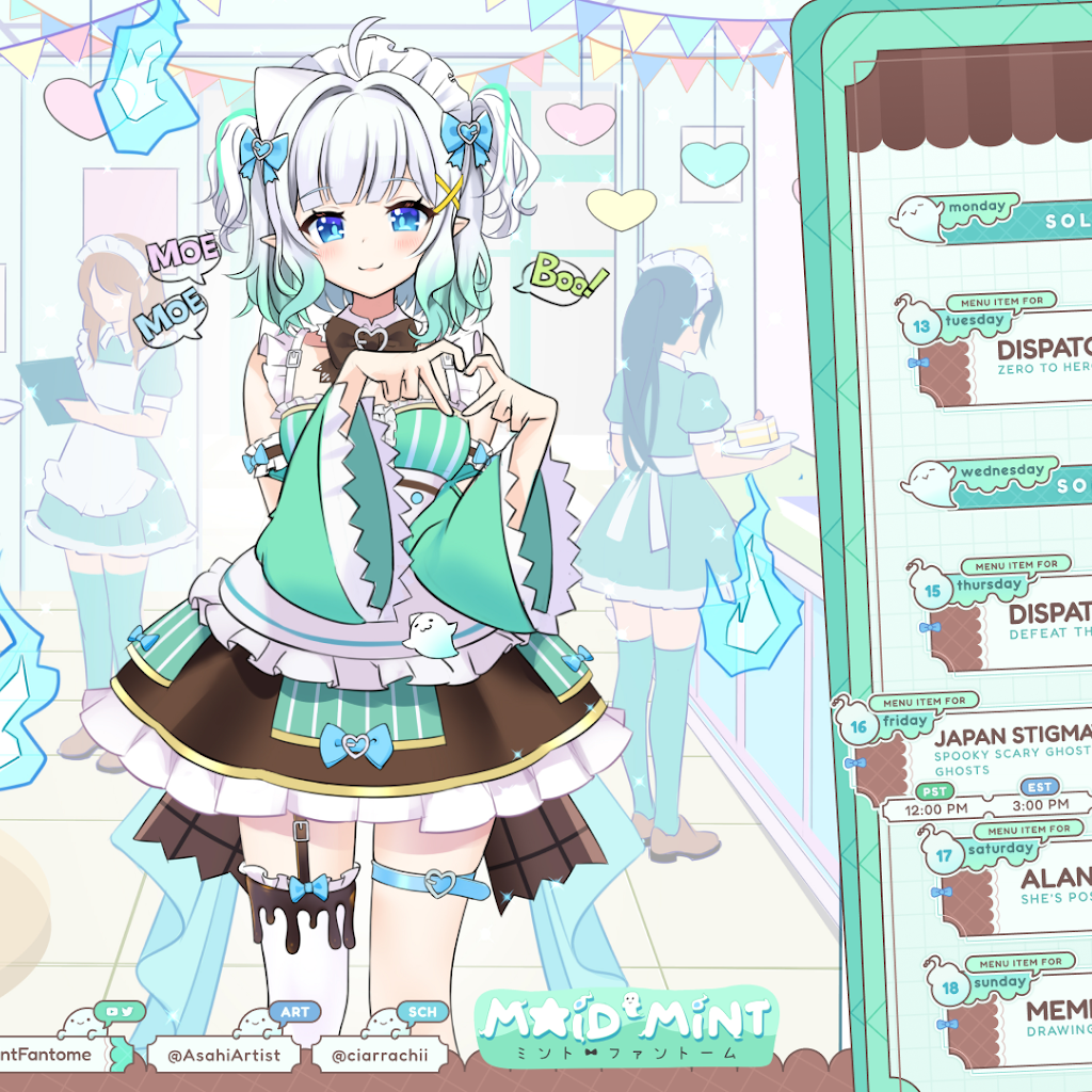 Maid Mint Ch. ミント・ファントーム - YouTube