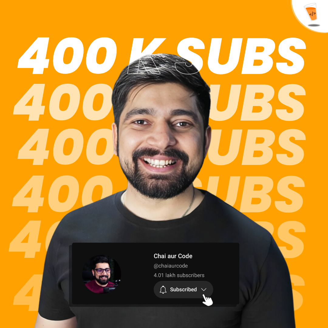 Post from Chai aur Code