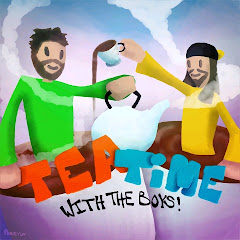 Tea time with the boys