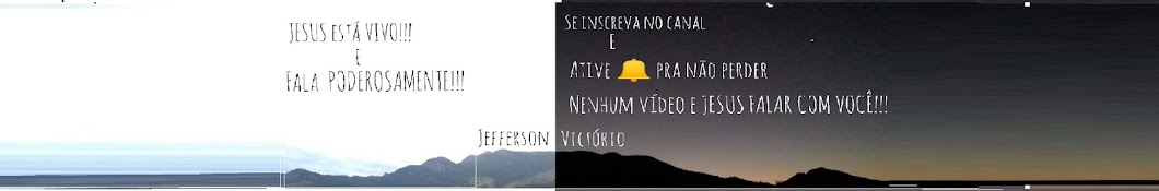 Jefferson VictÃ³rio Ã‰ NÃ“IS COM DEUS YouTube channel avatar