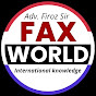 FAX WORLD logo