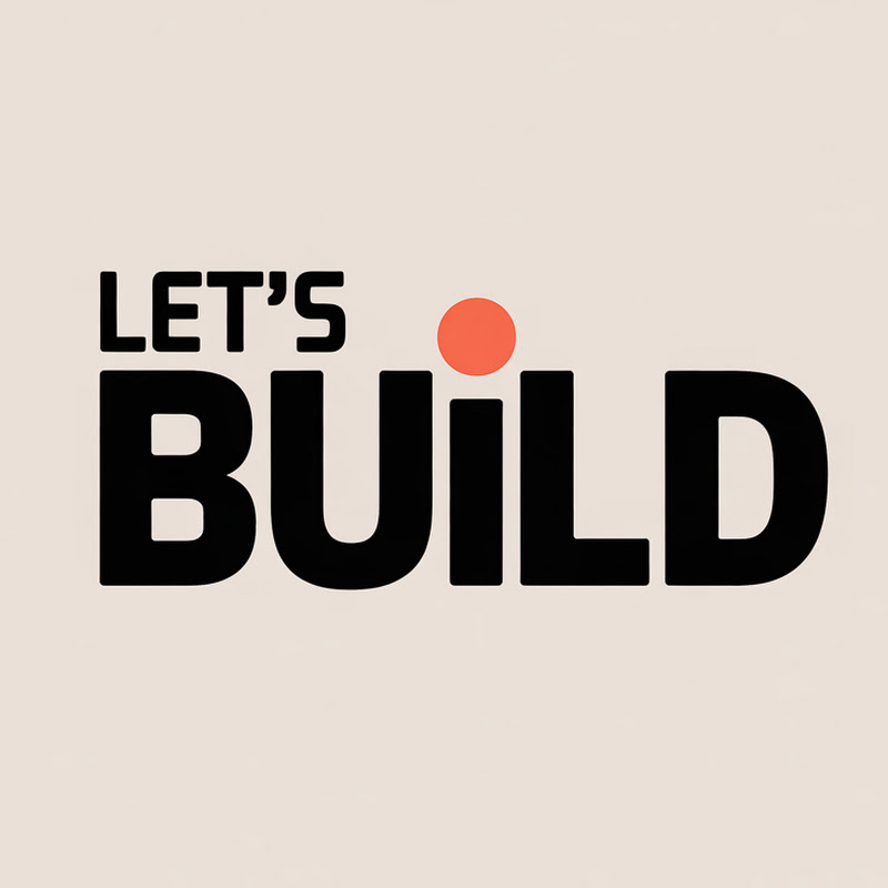 Let's Build Logo