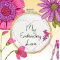 My embroidery love logo