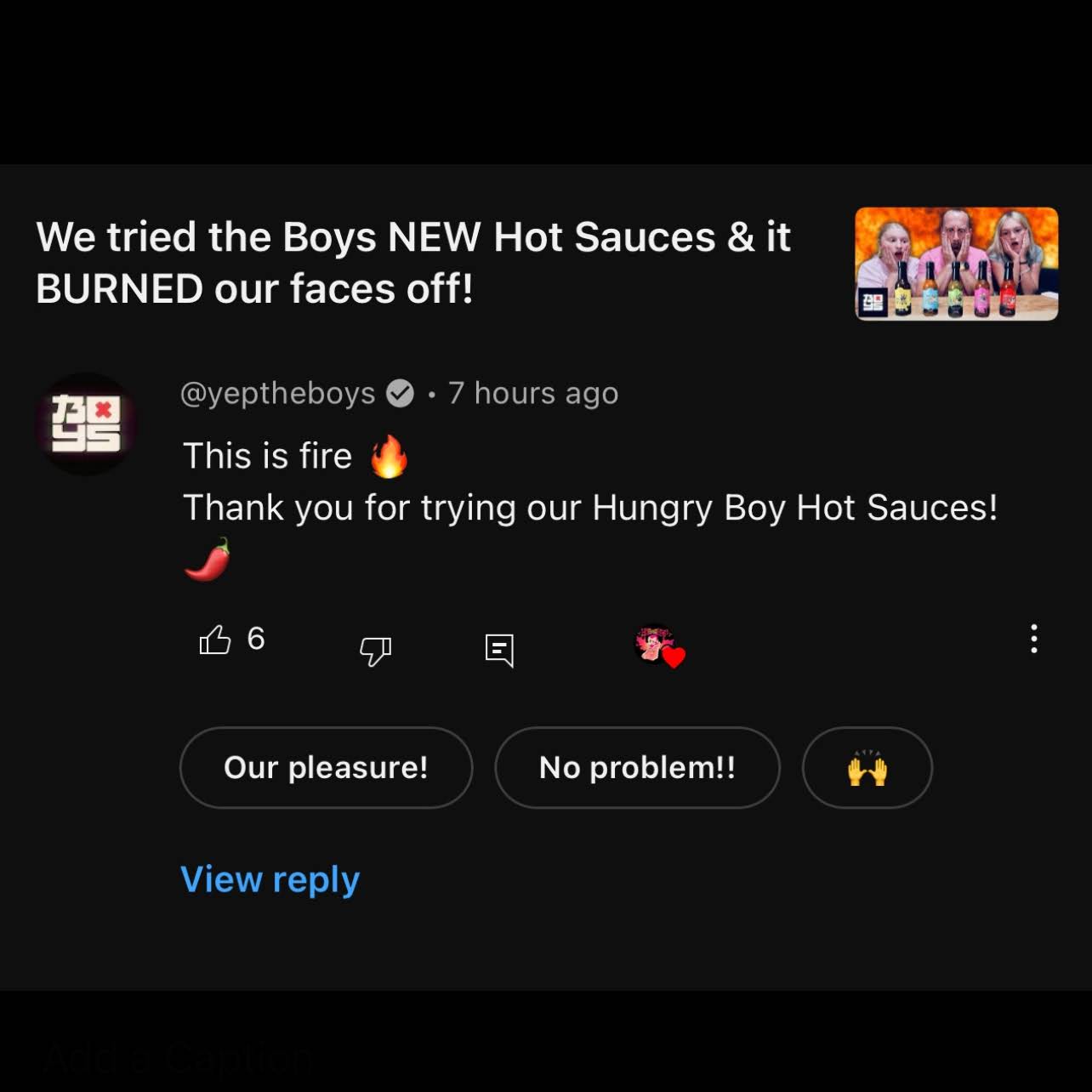 Post from Hot Sauce Beats