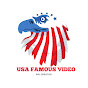 USA FAMOUS VIDEO  logo
