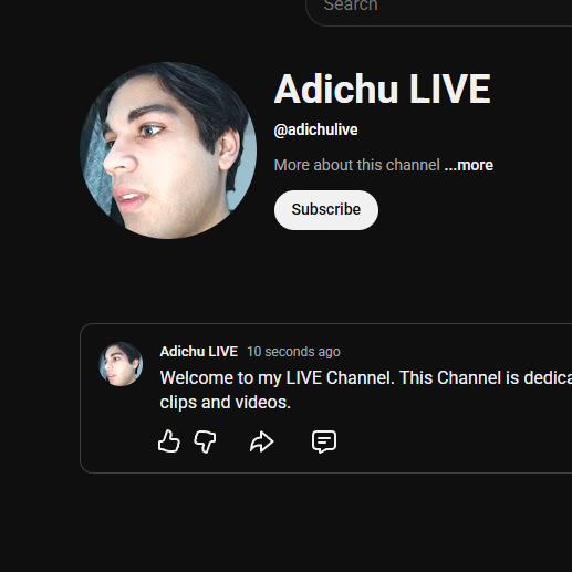 Post from Adichu