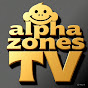 alpha zones TV logo