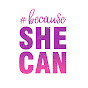 Because She Can  logo