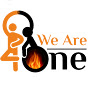We Are One On Wheelchair  logo