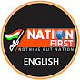 Nation First English logo