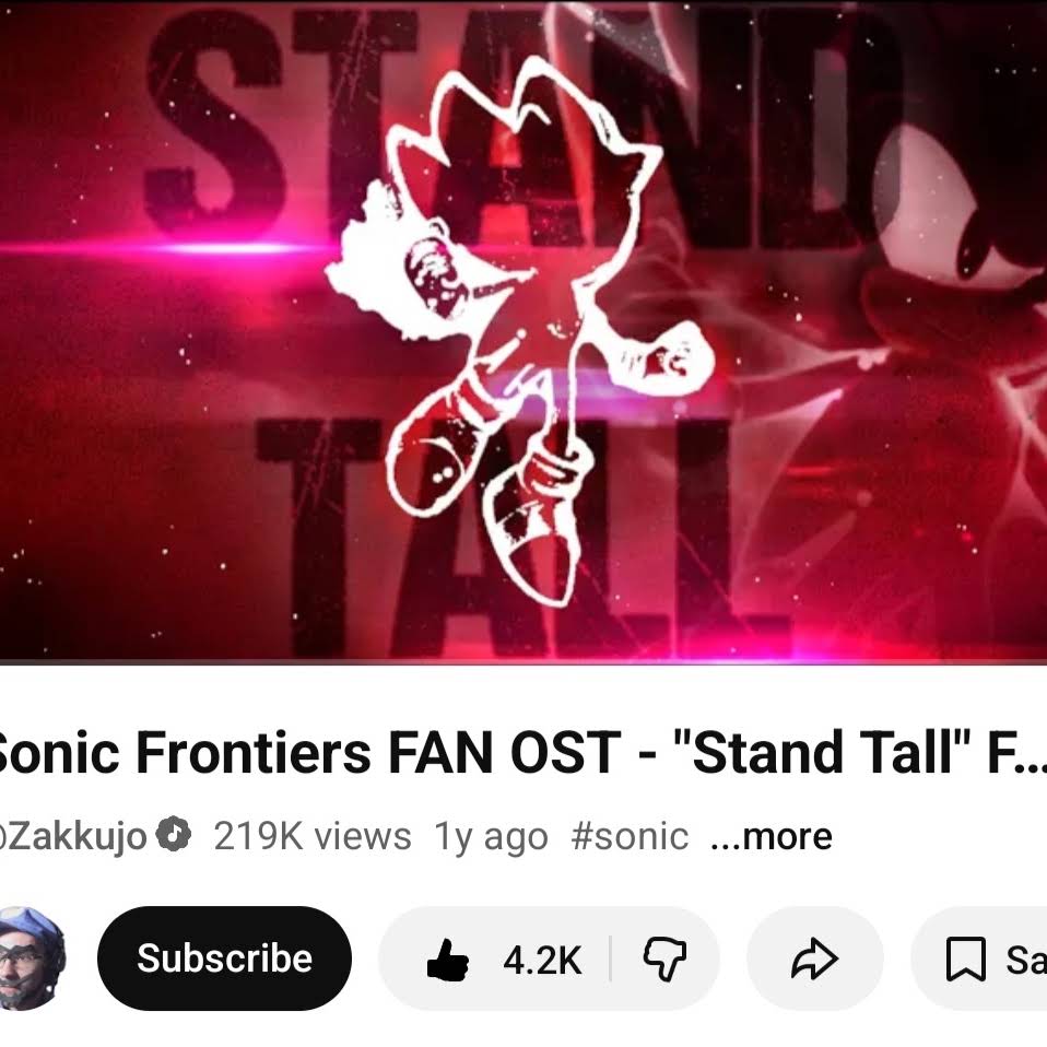 Post from Super Sonic Unleashed