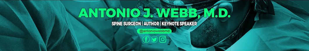 Antonio J. Webb, M.D. YouTube channel avatar