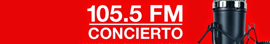 CONCIERTO FM 105.5 رمز قناة اليوتيوب