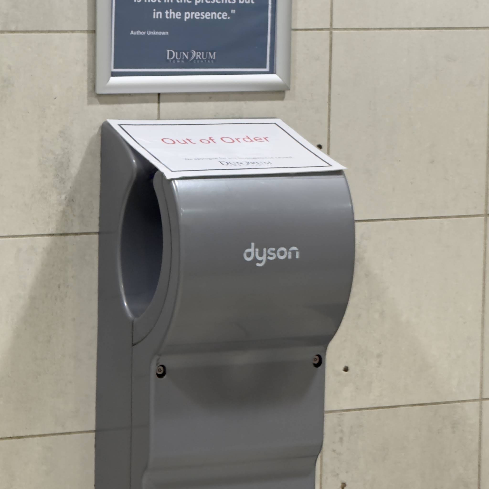 Post from Irish Hand Dryers