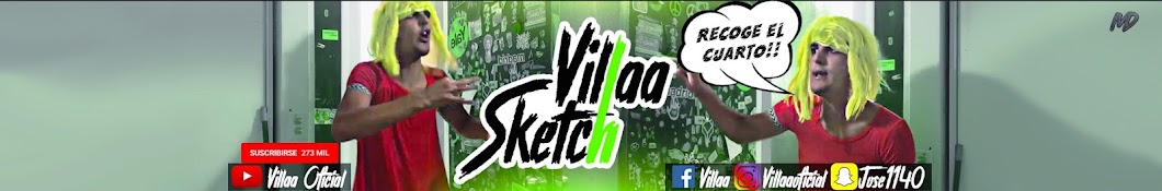 Villaa Sketch Avatar canale YouTube 