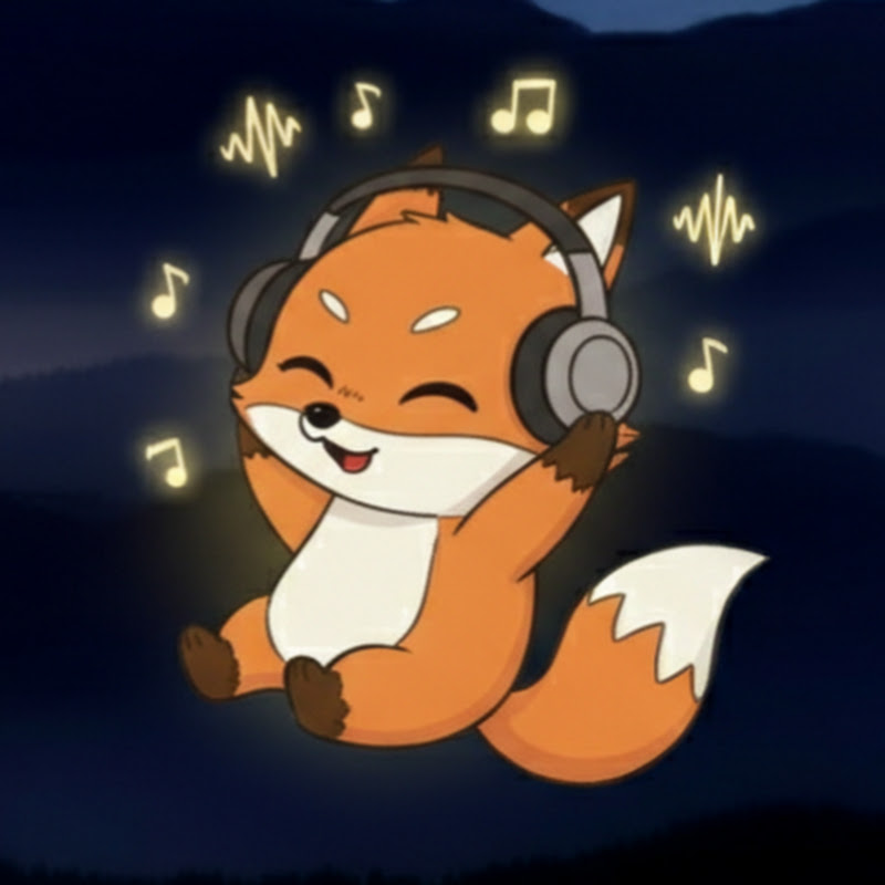 음악 먹는 여우