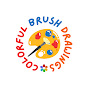 colorful brush drawings logo