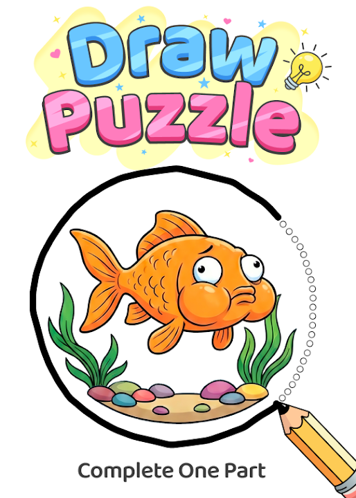 Draw Puzzle: Complete One Part — cover art