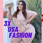 3X USA FASHION logo