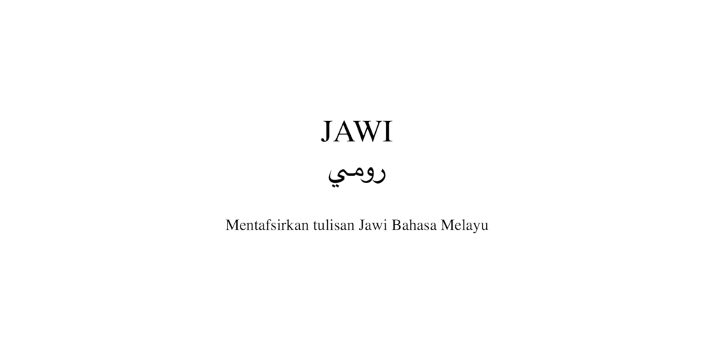 Google translate melayu ke jawi