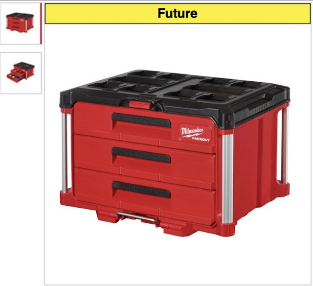 Milwaukee two drawer sale packout