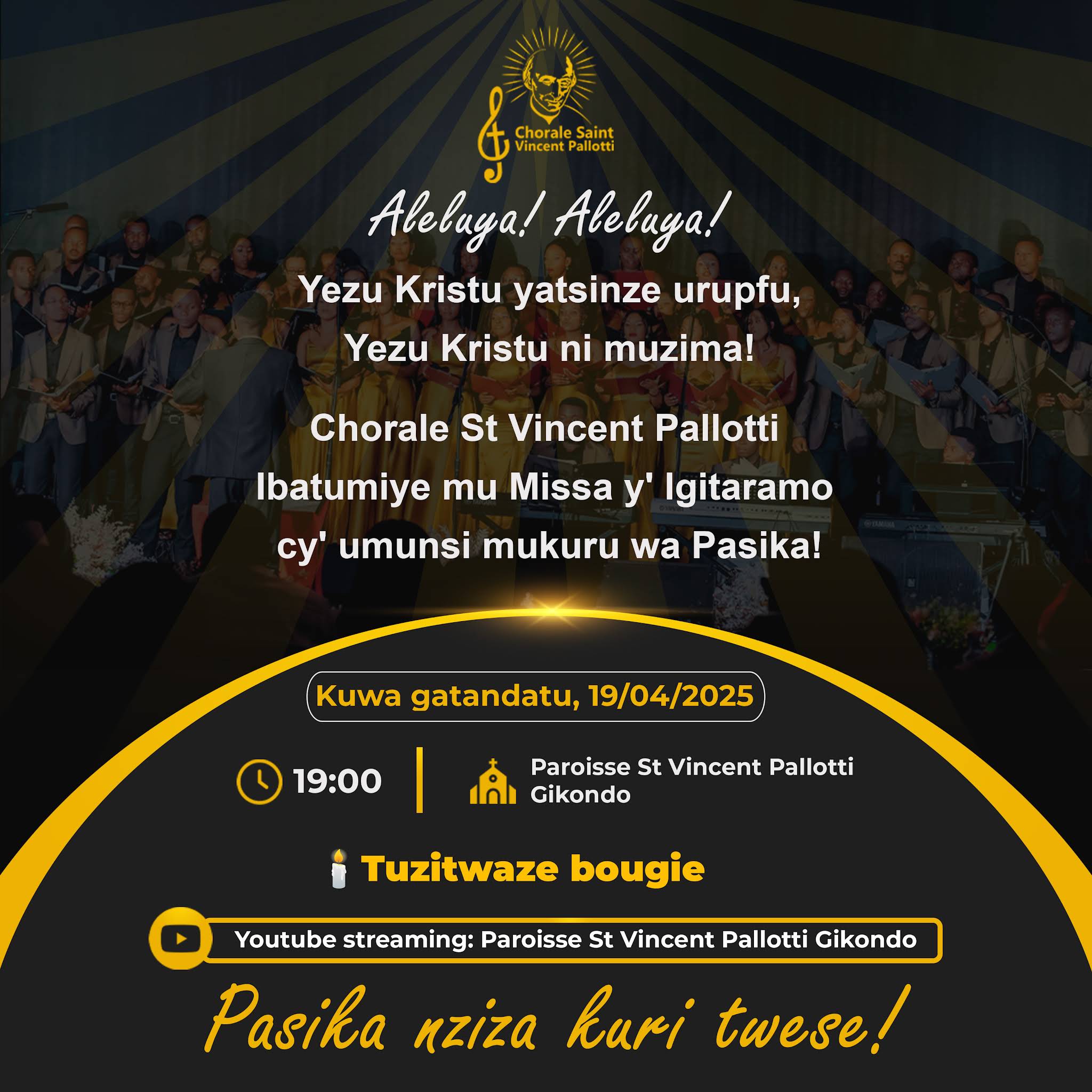 Post from Chorale st Vincent Pallotti Gikondo