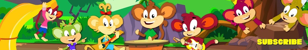 Monkey Rhymes - Nursery Rhymes for Preschool Kids YouTube 频道头像