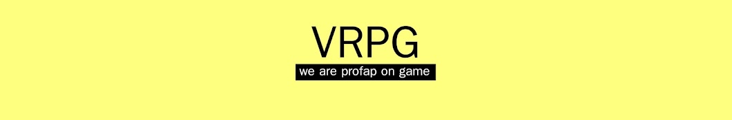 VRPG CH. Avatar de chaîne YouTube