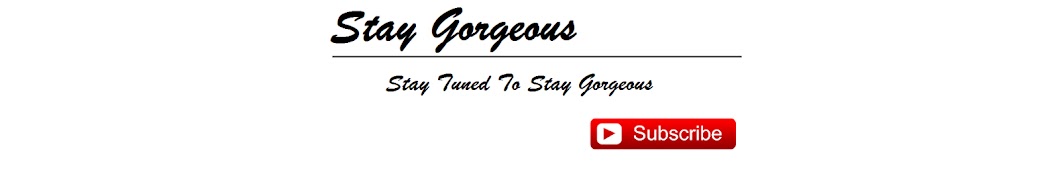 Stay Gorgeous YouTube kanalı avatarı